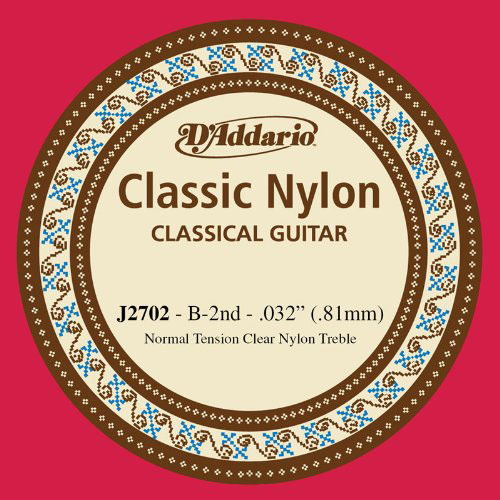 Einzelsaite D´Addario J2702 B2 Classics Student
