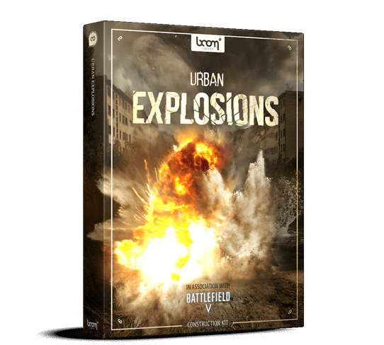Sound Library (Download) Boom Urban Explosions Construction Kit