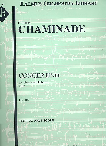 Concertino d major op.107 for flute and orchestra