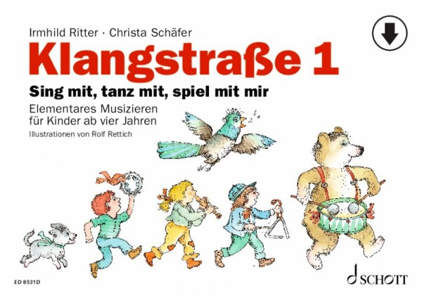Musikalische Früherziehung Klangstraße 1 - Kinderheft