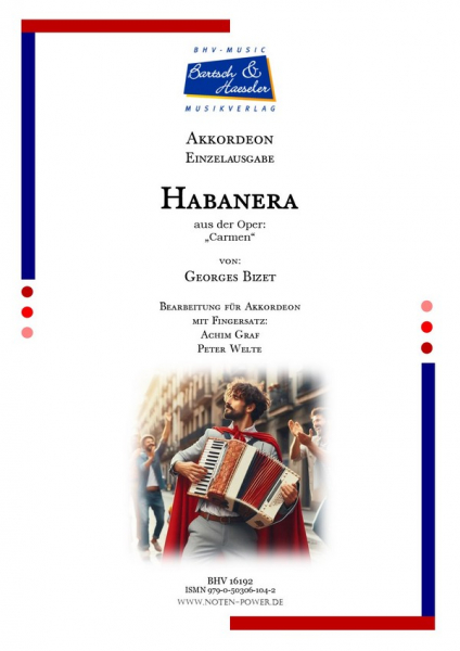 Habanera für Akkordeon