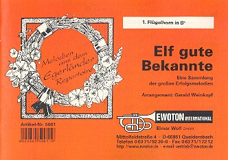 Mosch Welterfolge Band 6 - 11 gute Bekannte: für Blasorchester