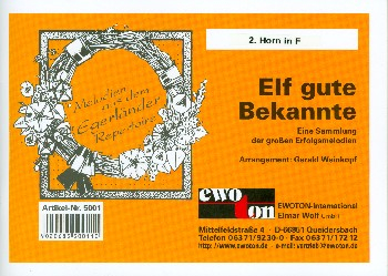 Mosch Welterfolge Band 6 - 11 gute Bekannte für Blasorchester