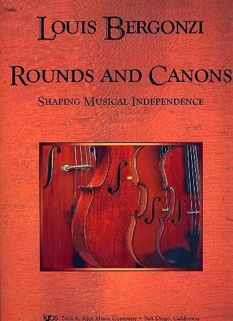 Rounds and Canons for string orchestra violin