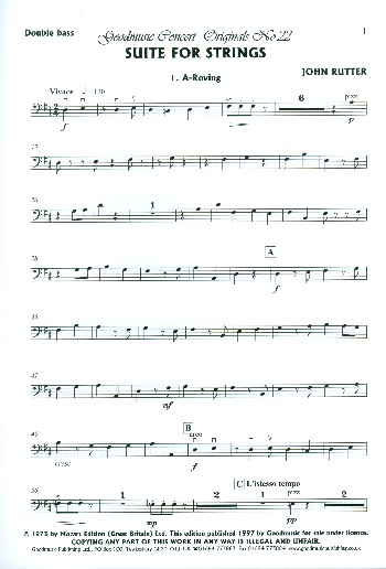 Suite for Strings for string orchestra