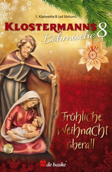 Klostermanns böhmische 8 - Fröhliche Weihnacht überall für 5-x Blasinstrumente (Schlagzeug und Glock
