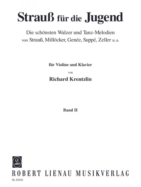 Strauss für die Jugend Band 2 für Violine und Klavier