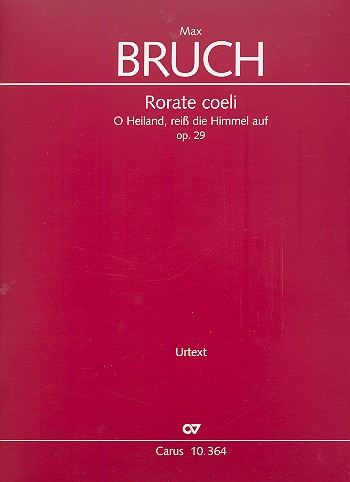 O Heiland reiß die Himmel auf op.29 für gem Chor und Orchester