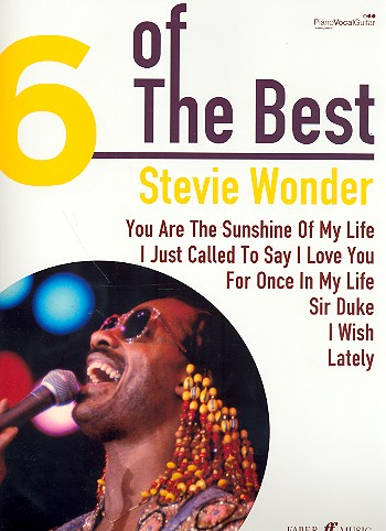 6 of the Best: Stevie Wonder piano/vocal/guitar