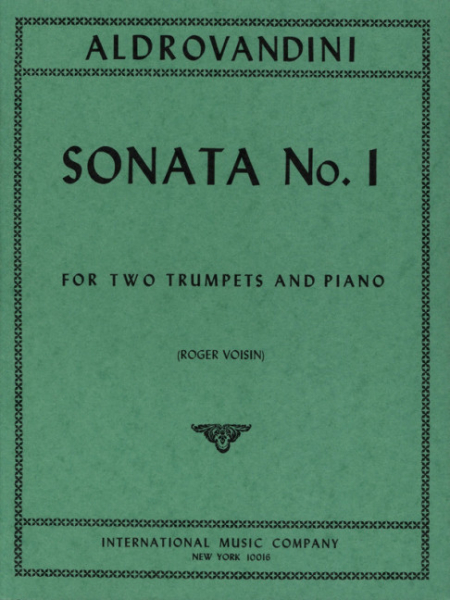 Sonata no.1 for 2 trumpets and piano