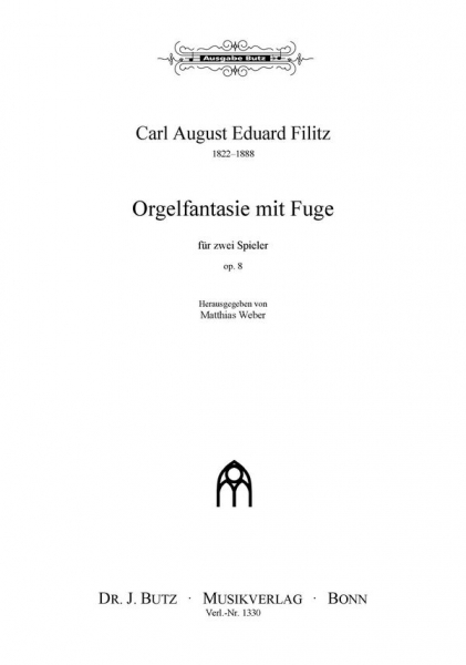 Orgelfantasie mit Fuge op.8 für Orgel zu 4 Händen