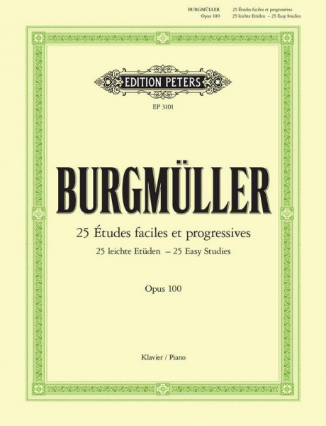 Etüden für Klavier 25 leichte Etüden op. 100