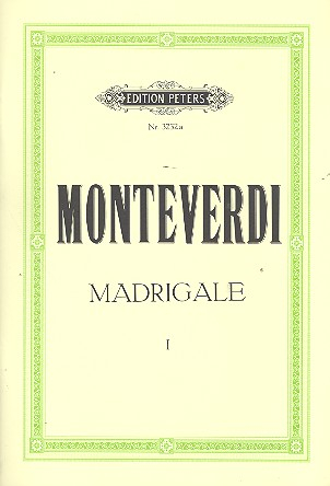 Madrigale Band 1 für gem Chor