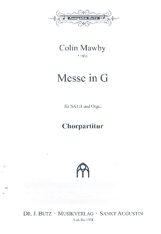 Messe G-Dur für gem Chor und Orgel