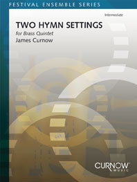 2 Hymn Settings for 2 trumpets, horn in F, trombone and tuba, score and parts