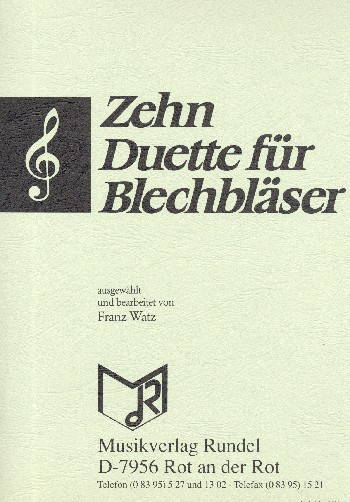 10 Duette für Blechbläser