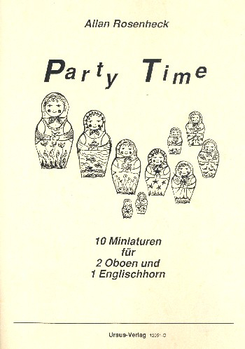 Party Time - 10 Miniaturen für 2 Oboen und Englischhorn