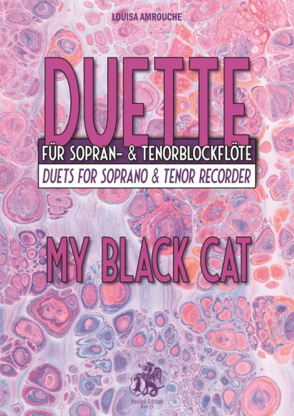 My black Cat für Sopran- u. Tenorblockflöte