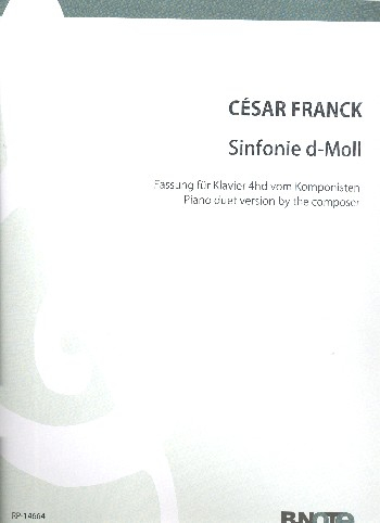 Sinfonie d-Moll für Klavier zu 4 Händen