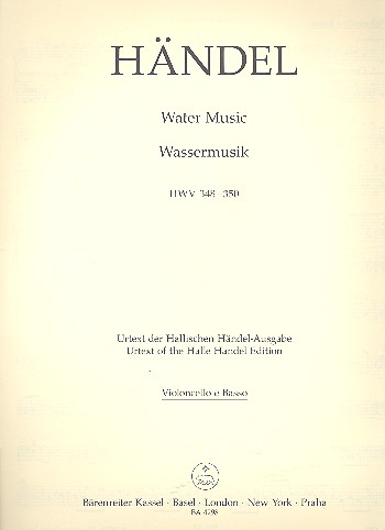 Wassermusik HWV348-350 für Orchester