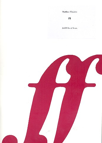 Pi for mixed chorus and piano score, archive copy