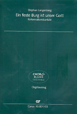 Ein feste Burg ist unser Gott für gem Chor, Blechbläser, Schlagzeug und Orgel