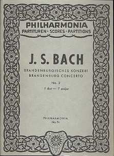 BRANDENBURGISCHES KONZERT F-DUR NR.2 BWV1047