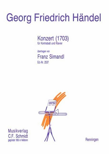 Konzert (1703) für Kontrabass und Klavier