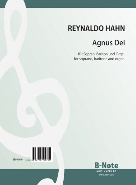 Agnus Dei für Sopran, Bariton und Orgel