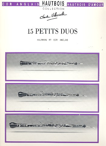 15 petits duos d&#039;auteurs classiques pour hautbois et cor anglais