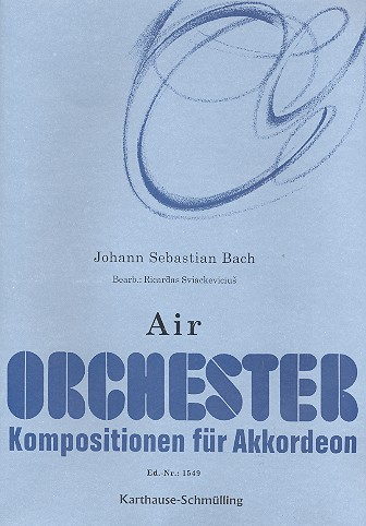 Air aus der Orchestersuite Nr.3 für Akkordeonorchester