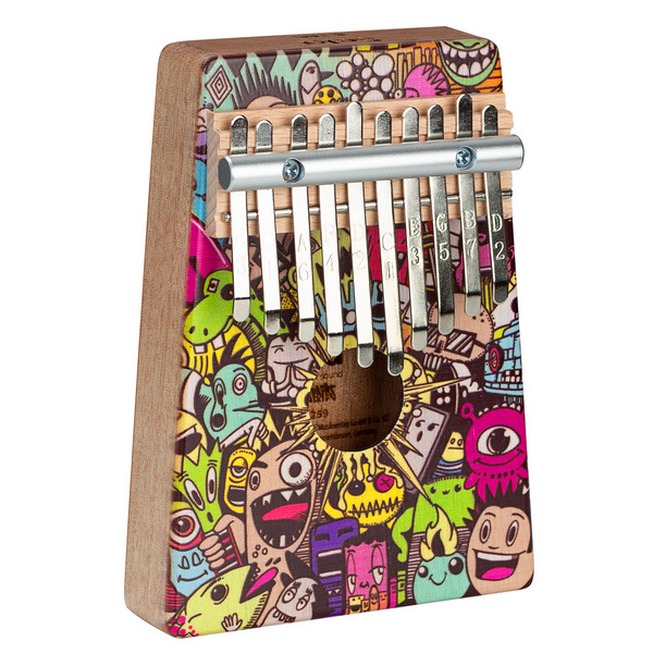 Art Series Kalimba 10 &#039;Little Monster&#039; (incl. Softcase and Tuning Hammer)