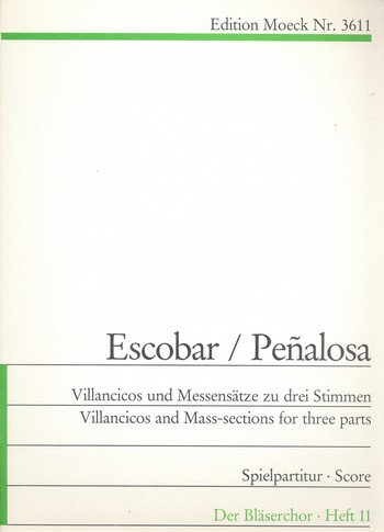 Villancicos und Messensätze zu 3 Stimmen (Durand)
