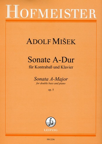 Sonate A-dur op.5 für Kontrabaß und Klavier