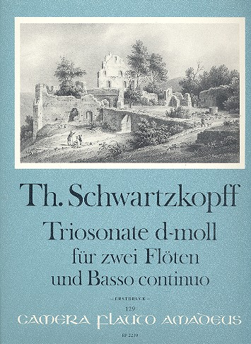 Triosonate d-Moll für 2 Flöten (Blockflöten/Violinen) und Bc
