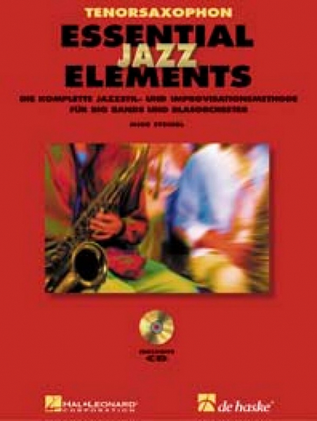 Essential Jazz Elements (+2 CD&#039;s): für Blasorchester
