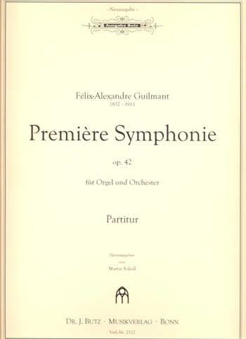 Sinfonie Nr.1 op.42 für Orgel und Orchester