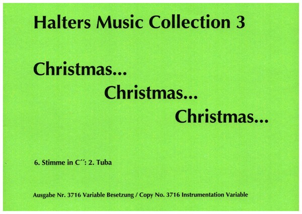 Christmas Christmas Christmas für Blasorchester