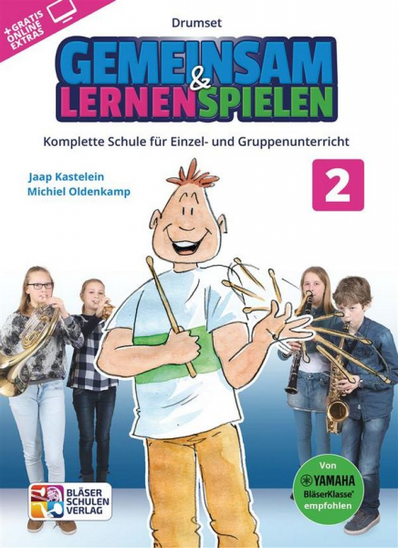Gemeinsam lernen &amp; spielen Band 2 (+Online Audio) für Blasorchester (Bläserklasse)
