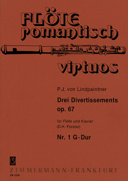 Divertissement G-Dur op.67,1 für Flöte und Klavier
