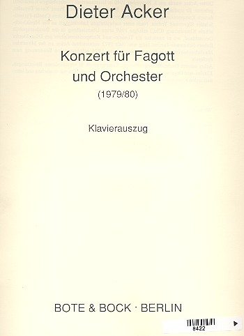 Konzert für Fagott und Orchester