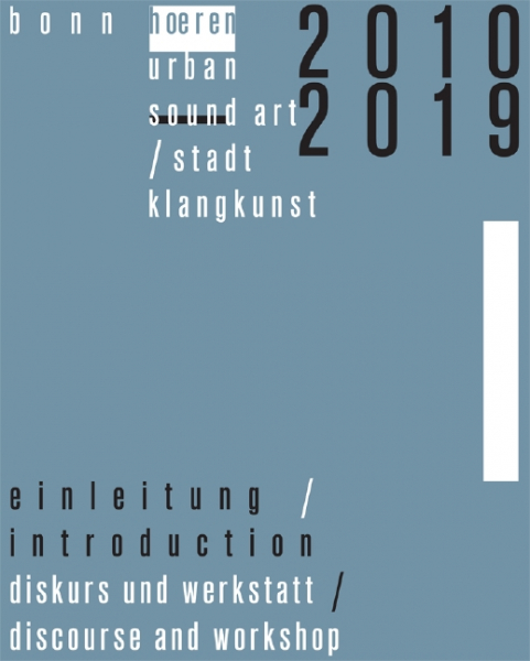 urban sound art / stadtklangkunst loose-leaf folder bonn hoeren 2010-2019