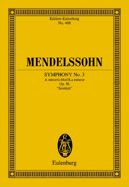 Sinfonie A-Moll Nr.3 op.56 für Orchester