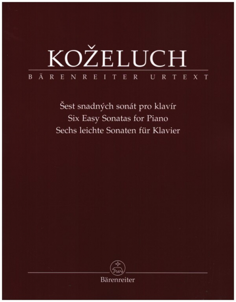 6 leichte Sonaten für Klavier