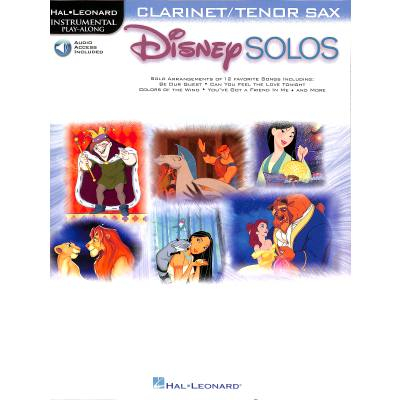 Spielbuch Klarinette Disney Solos