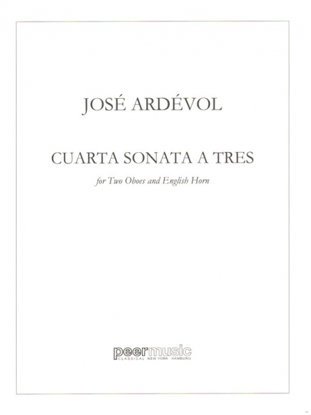 Cuarta Sonata a Tres for 2 oboes and english horn