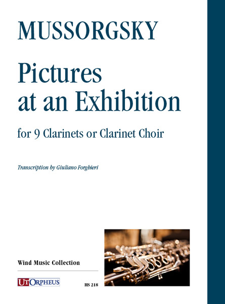 Pictures at an Exhibition for 9 clarinets (clarinet choir)