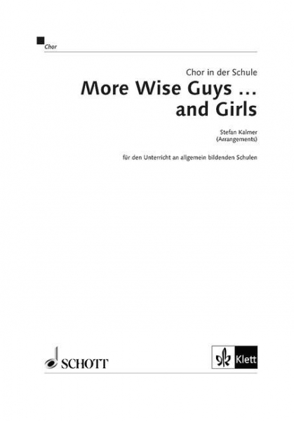 More Wise Guys and Girls (+CD) für gem Chor und Klavier