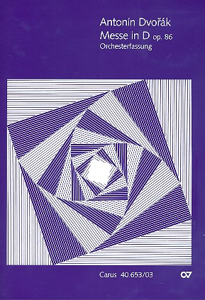 Messe D-Dur op.86 in der Orchesterfassung für Soli, Chor und Orchester