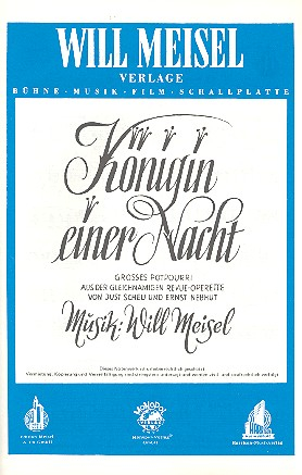 Königin einer Nacht: für Salonorchester